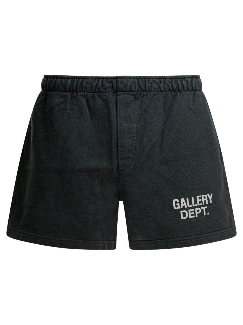 Gallery Dept. Relaxed Bermuda Fit Shorts With Subtle Logo Detail