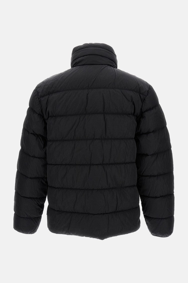 C.P. Company Oversized Zip-Front Rain Jacket With Quilted Texture