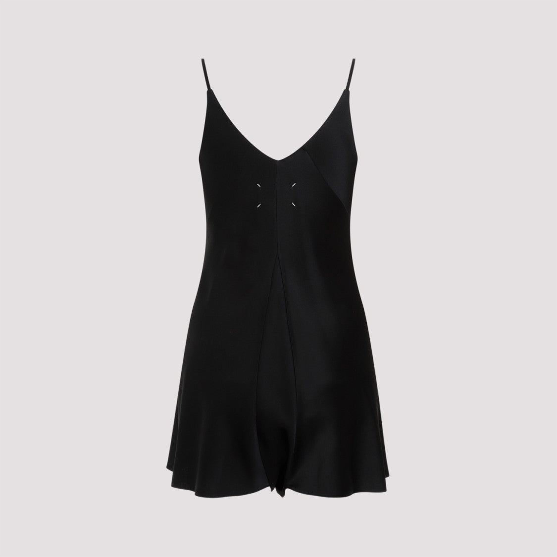 Maison Margiela Black Viscose Jumpsuit