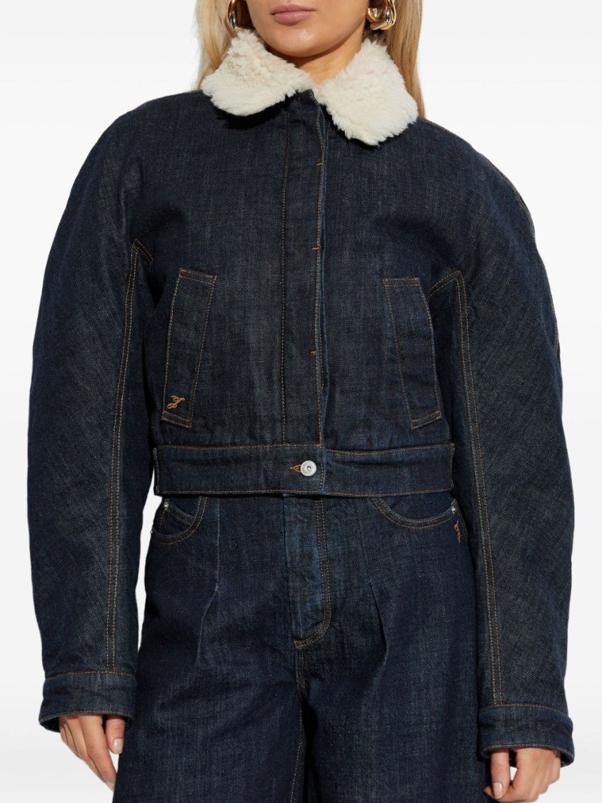 Jacquemus Cropped Denim Jacket