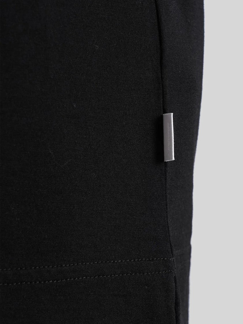 Lardini Black Cotton Minimalist Polo Shirt