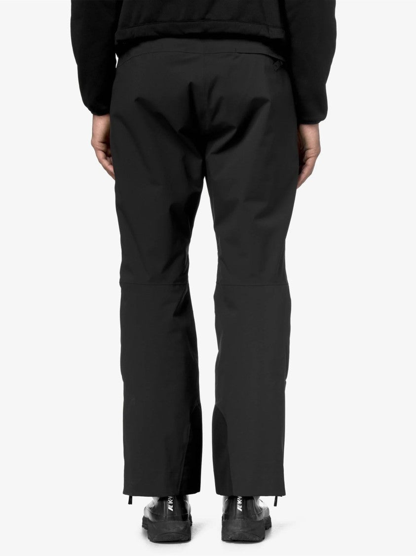 K-Way Black Queyras 2L Twill Technical Pants