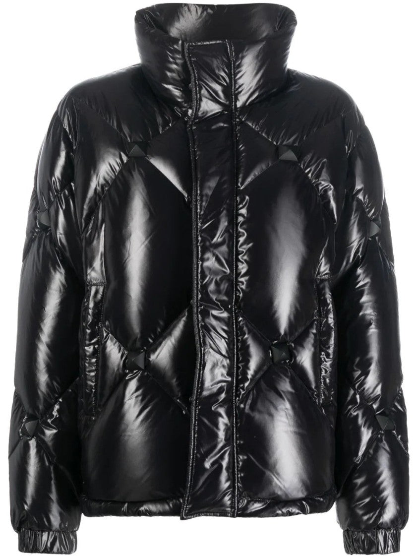 Philipp Plein Short Puffer Jacket Nylon