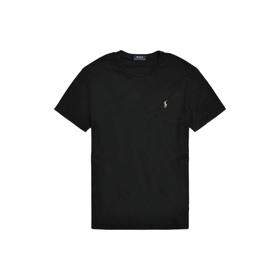 Polo Ralph Lauren Short-Sleeve Black Cotton Polo Ralph Lauren T-Shirt