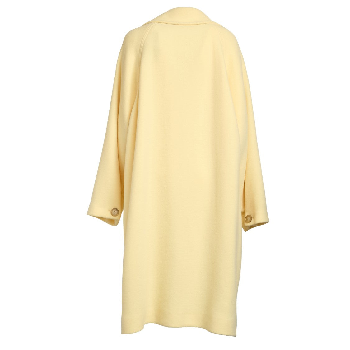 N°21 Double-Breasted Wool Coat With Notched Lapel And Oversized Fit