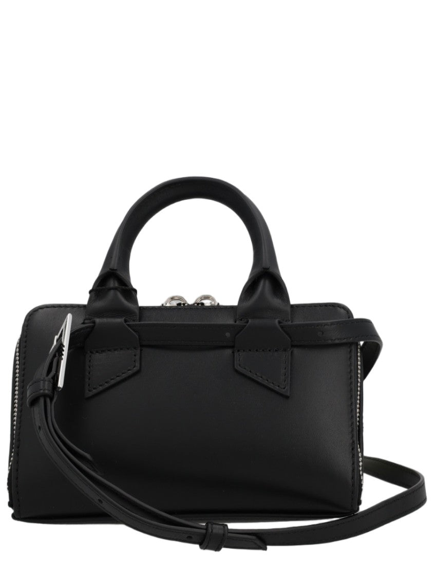 The Attico Rectangular Structured Mini Bag With Versatile Carrying Options