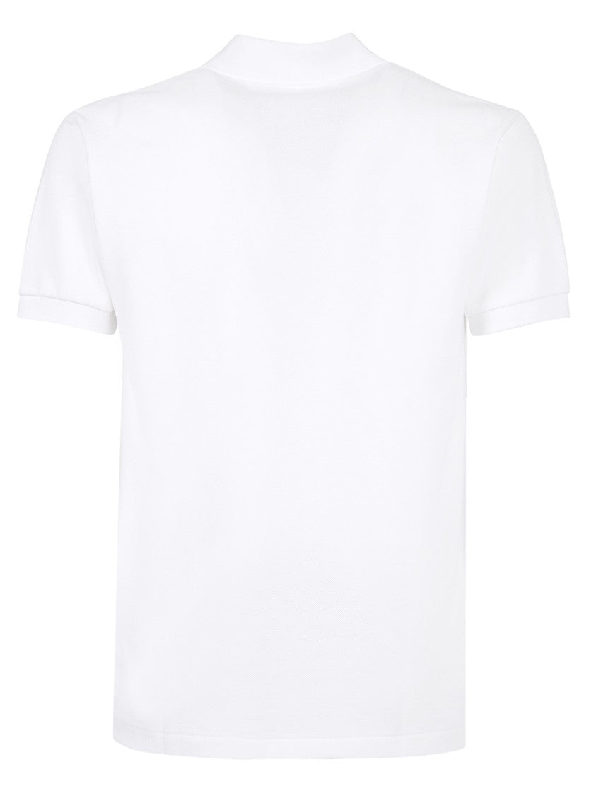 Comme Des Garçons Embroidered Chest Polo