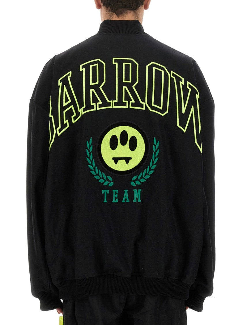 Barrow Playful Graphic Oversized Jacket