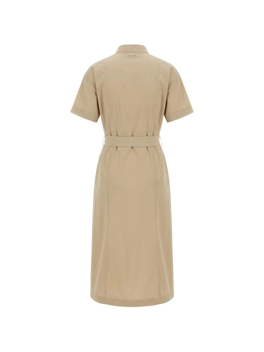 Twin-Set Abito Midi Button-Down Front Dress