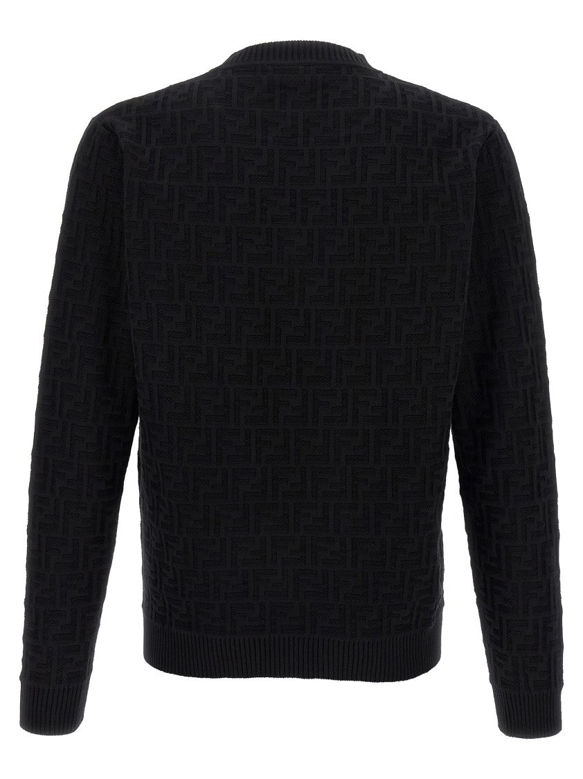 Fendi Ff Jacquard Sweater