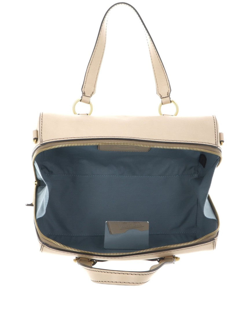 The Bridge Shoulder Structured Leather Handbag