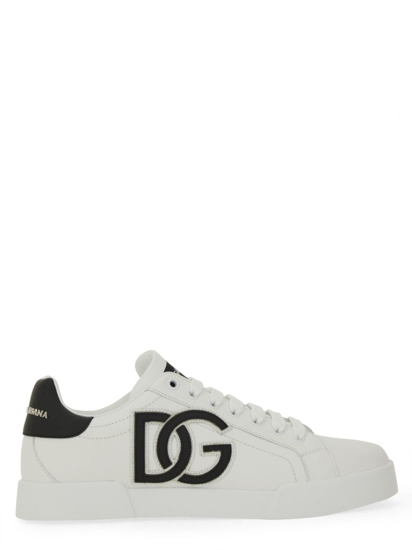 Dolce & Gabbana Portofino Leather Sneaker
