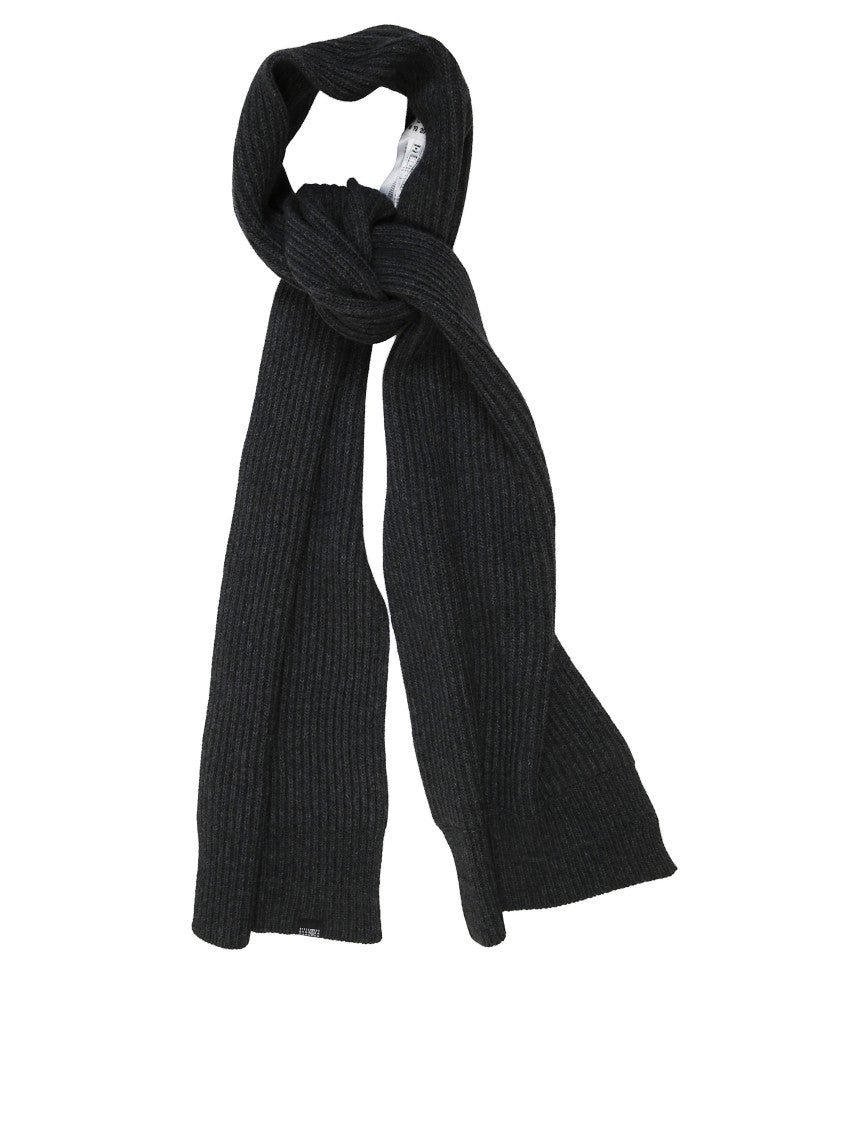 Mm6 By Maison Margiela Ribbed Wool-Blend Scarf