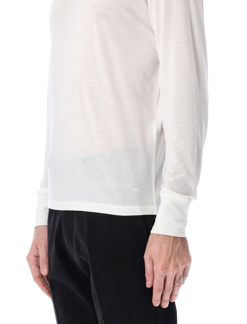 Tom Ford Lyocell Cotton Blend Long T-Shirt