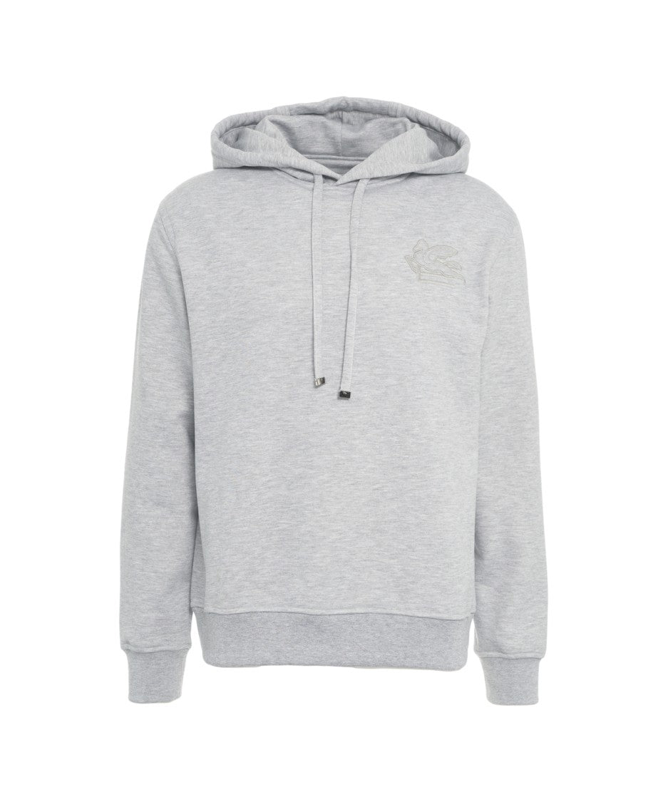 Etro Sweatshirt With Hood And Logo Embroidery
