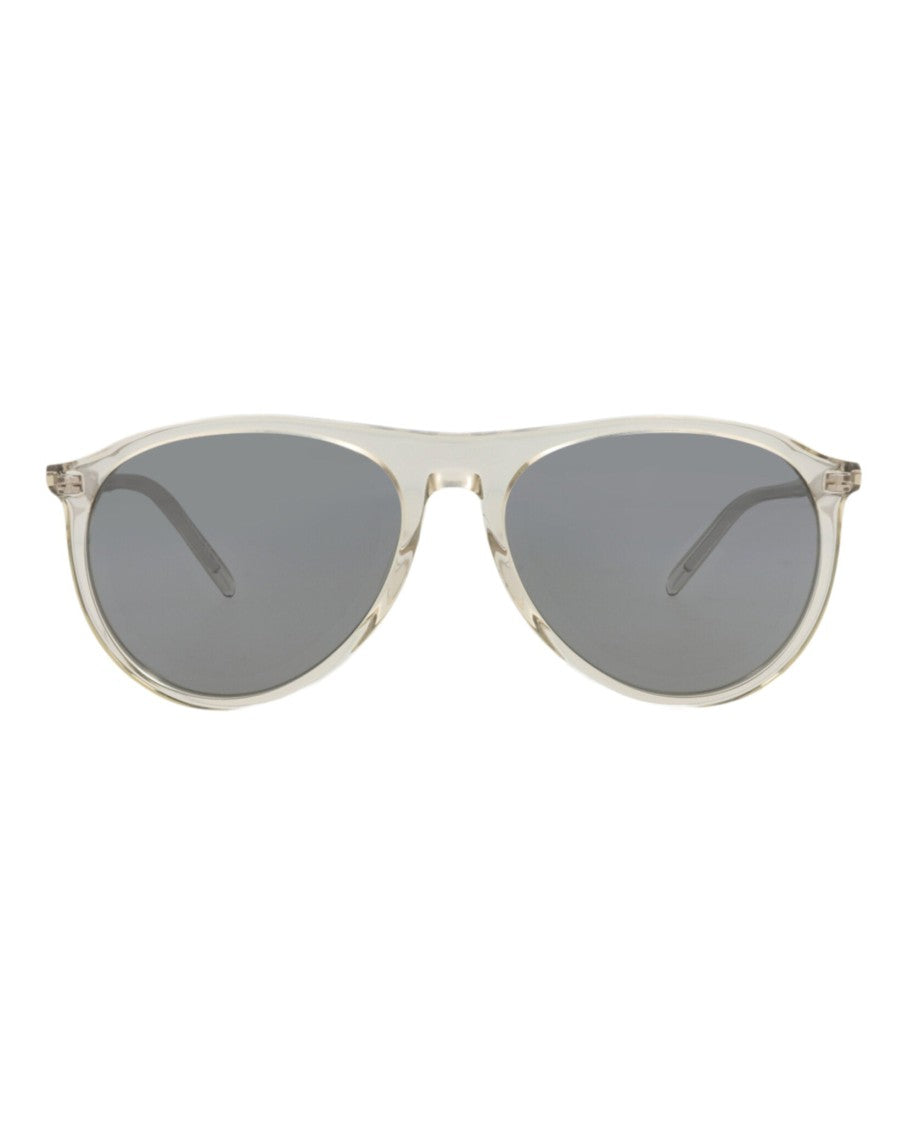 Saint Laurent Aviator-Frame Recycled Acetate Sunglasses