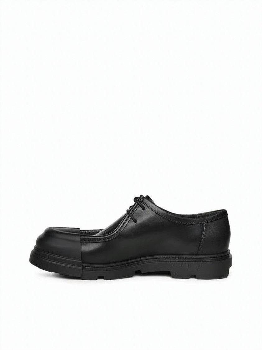 Camper Lace-Up Camp Shoe With Rounded Rubber Toe Cap