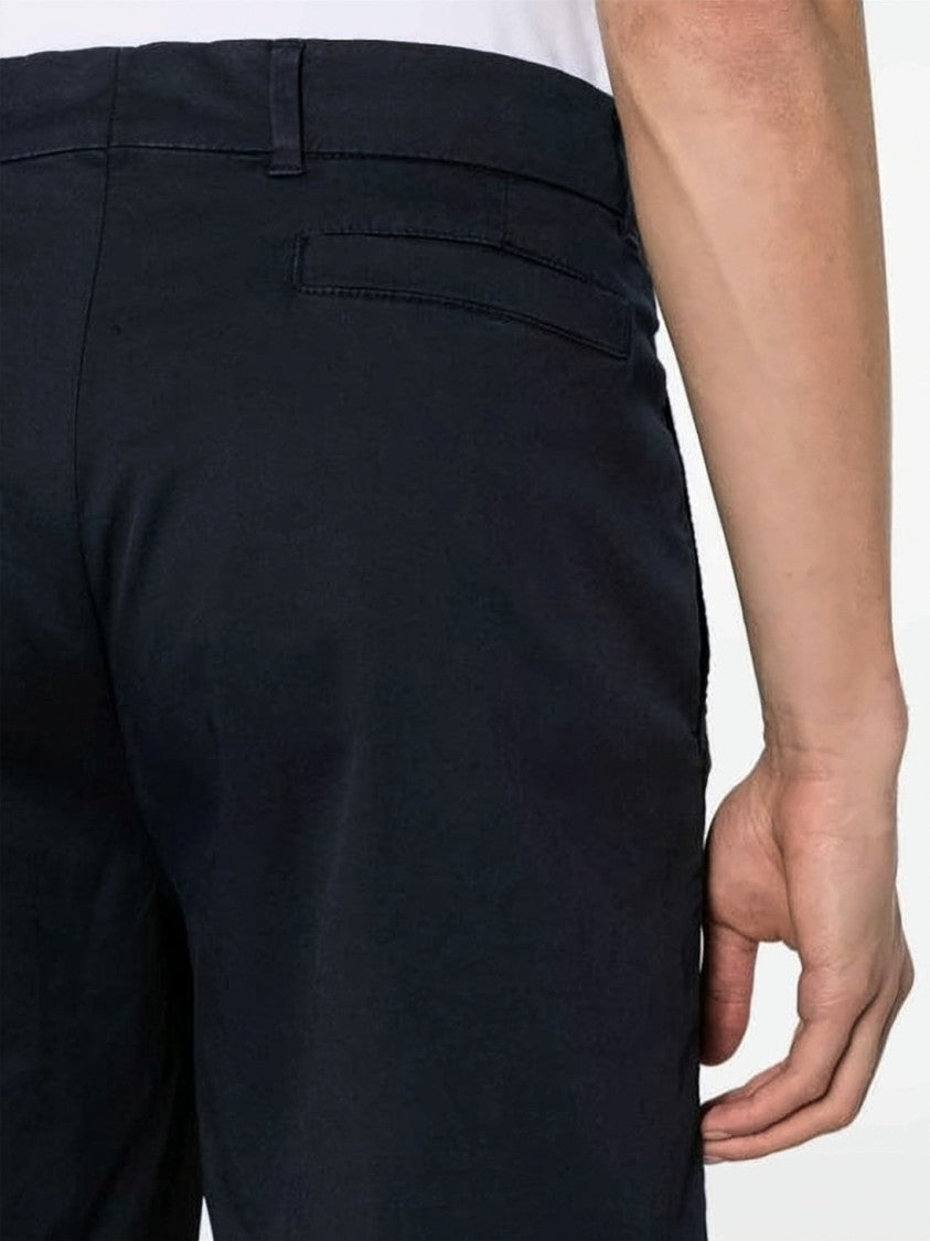 Brunello Cucinelli Tailored Blue Shorts With Button Closure