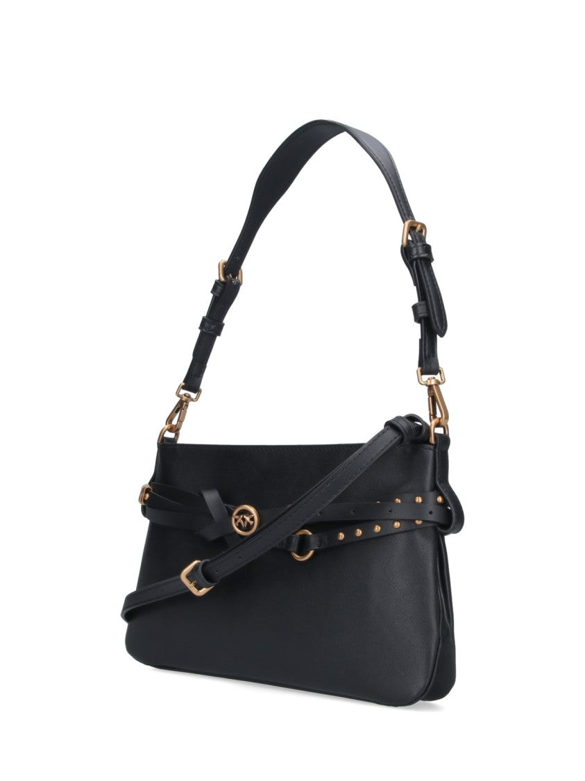 Pinko "Belt Bag" Shoulder Bag – Black
