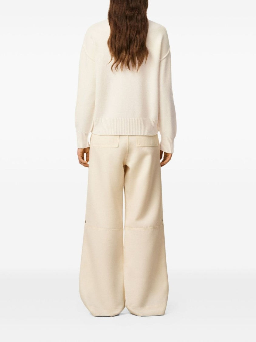 Ami Lightweight Sweater With Heart Emblem