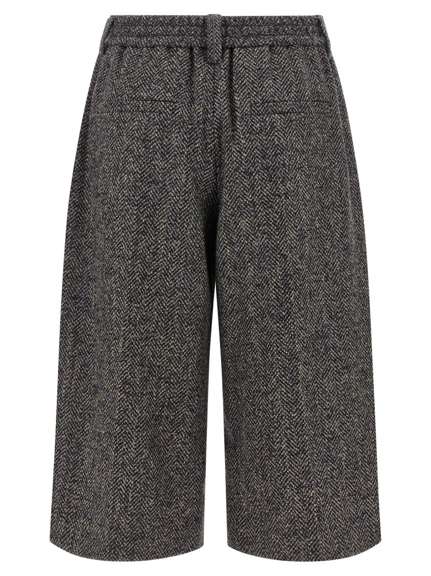 Brunello Cucinelli Wool Bermuda Shorts