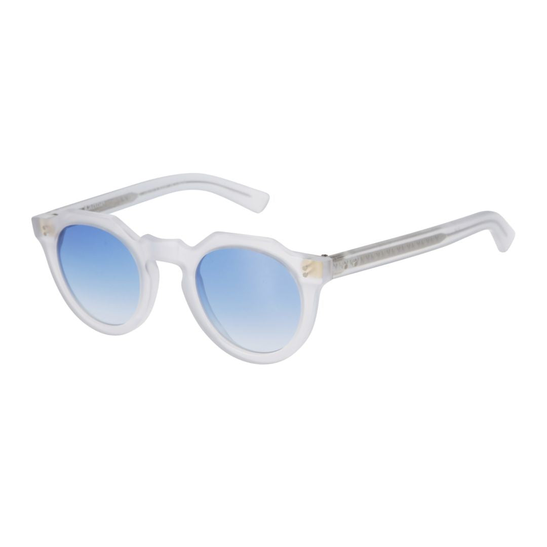 Kador Blue Epiko Gradient Translucent Round Sunglasses
