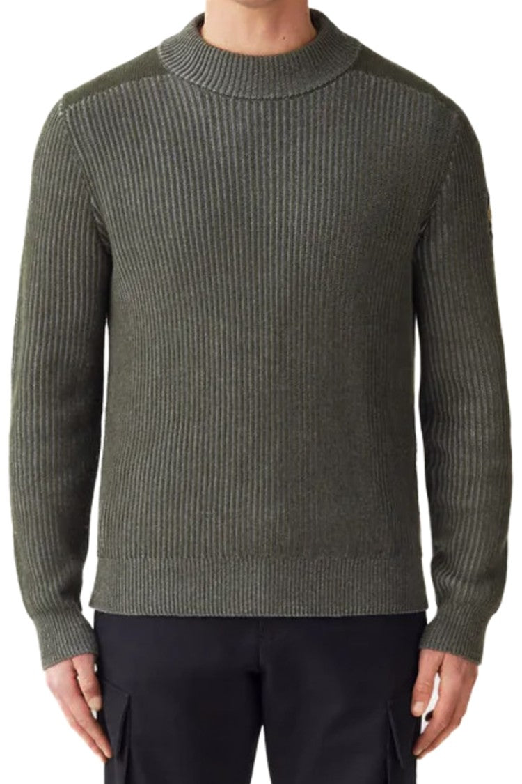 Belstaff Stanley Wool-Cotton Turtleneck Sweater