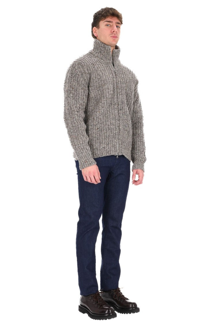 Howlin Sale Pepe Full-Zip Wool Sweater