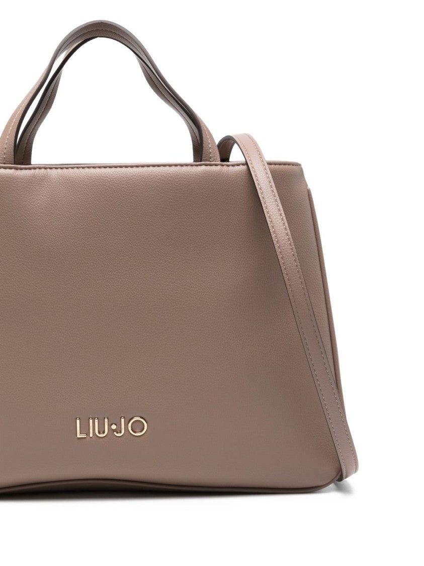 Liu Jo Mocha Brown Smooth Shoulder Bag