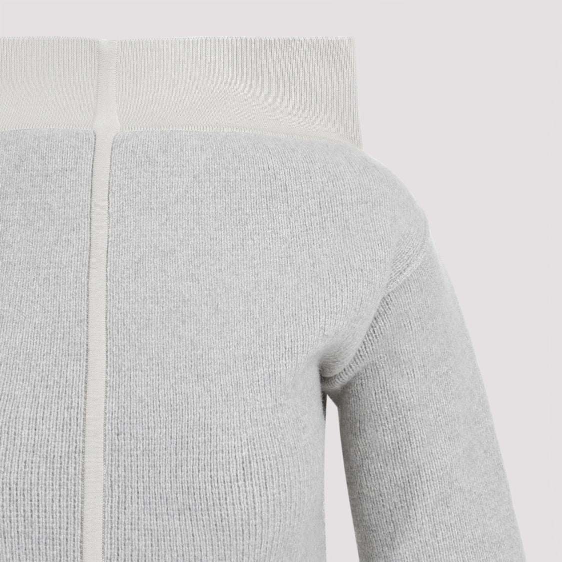 Rick Owens Cowl Pearl Cashmere Pullover