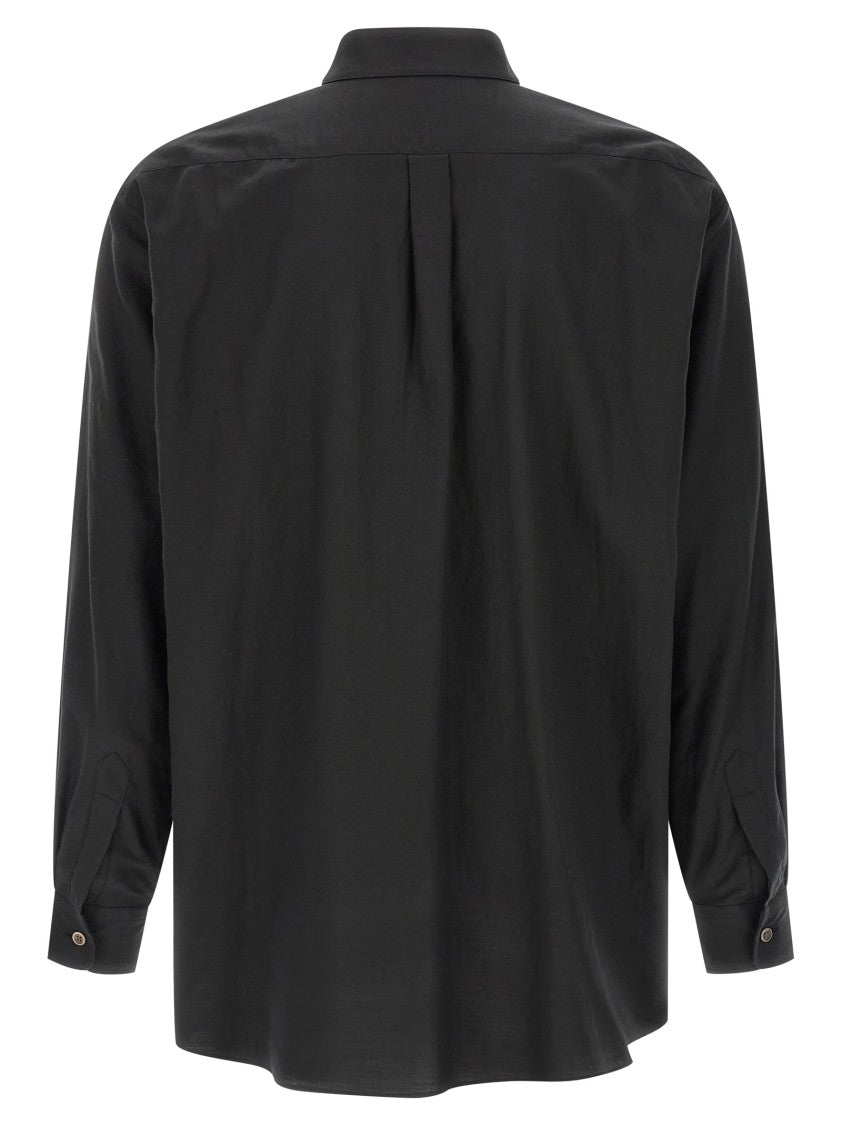 Ssstein Cotton And Silk Shirt
