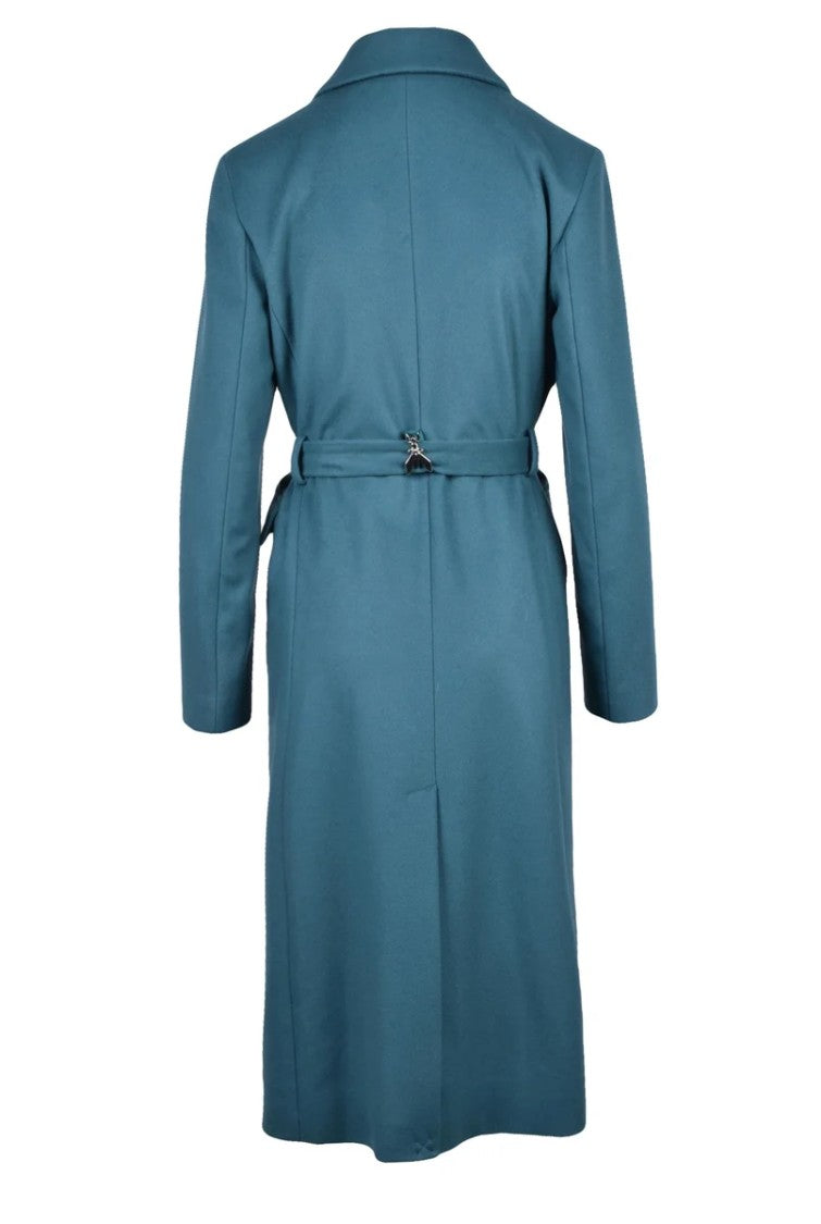Patrizia Pepe Long Coat - Green