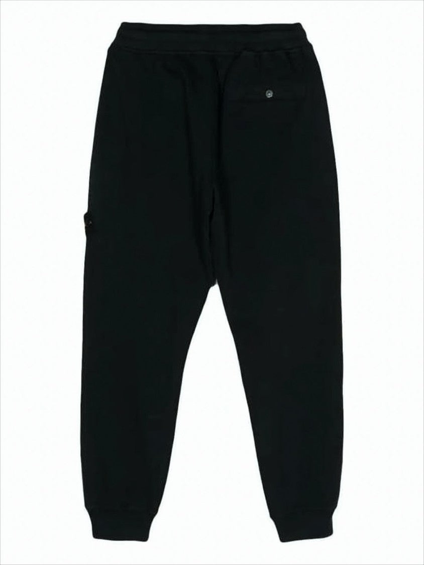 Stone Island Relaxed Fit Black Jogger Pants
