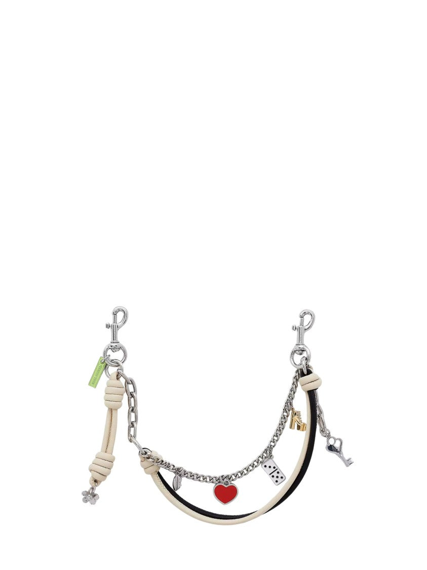 Marc Jacobs Multicolor Draped Effect Metal Charm