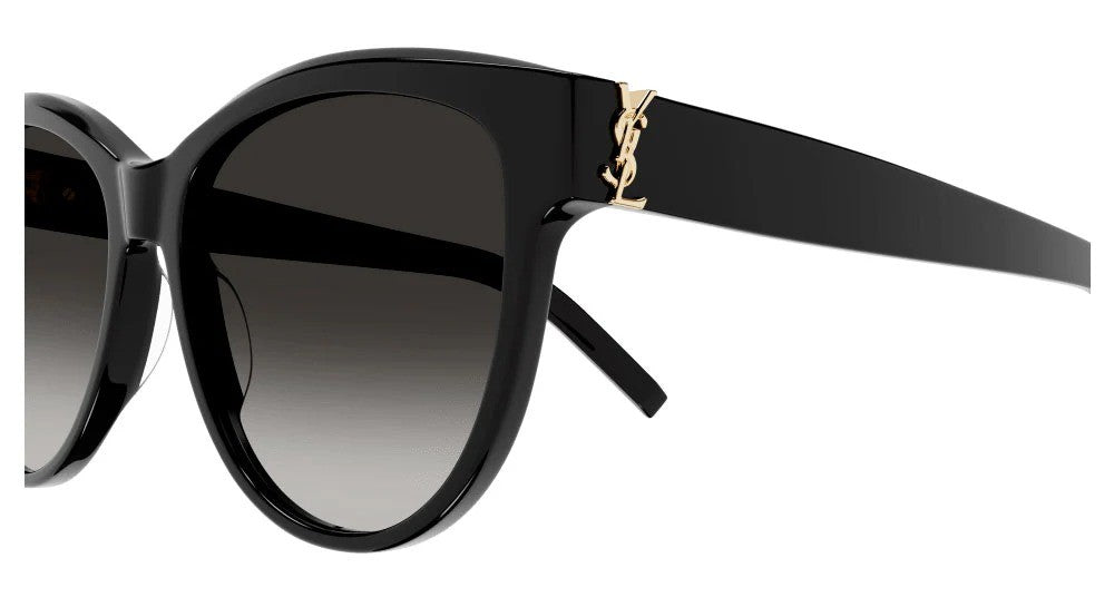 Saint Laurent Sunglasses Sl M107 002 Black Black Grey 55/16/140