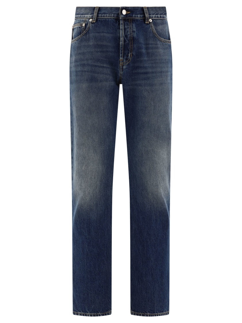 Alexander Mcqueen Regular Fit Denim Jeans