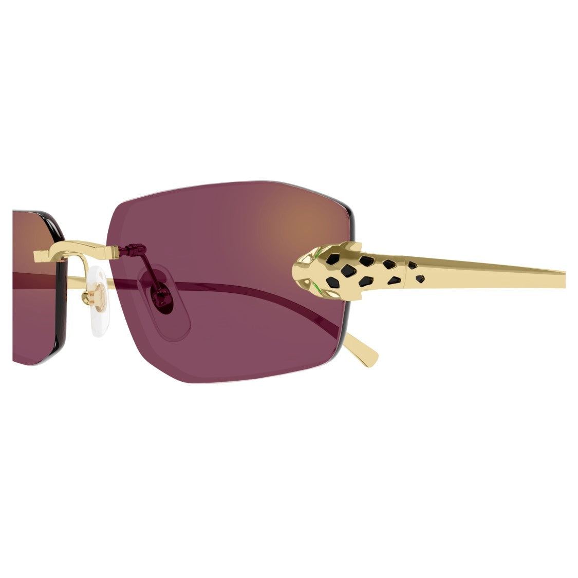 Cartier Ct0474s Rimless Sunglasses