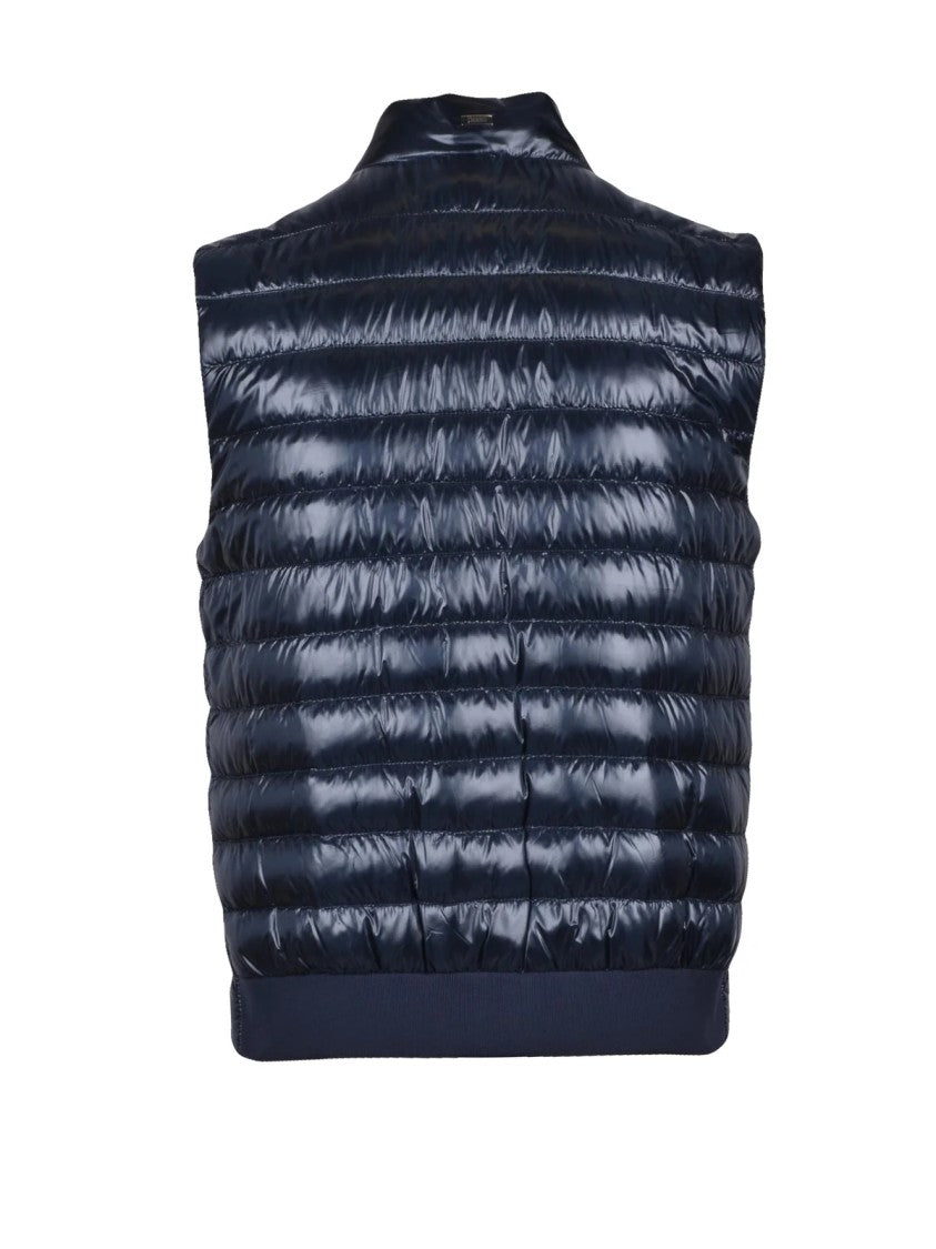 Herno Blue Centogrammi Polyamide Down Vest
