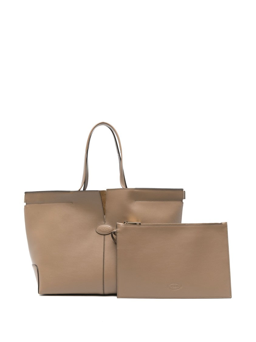 Tod's Deconstructed Calfskin Tote Bag