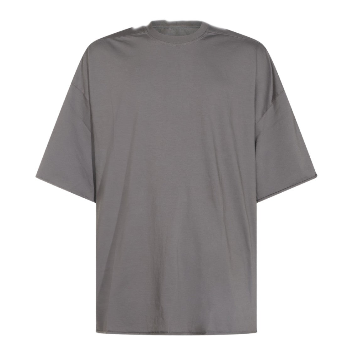 Rick Owens Oversized Minimalist T-Shirt With Dropped Shoulders