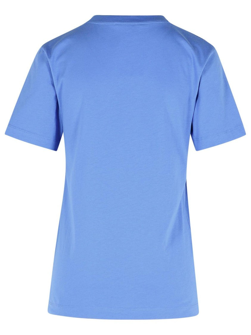 Marni Light Blue Cotton T-Shirt