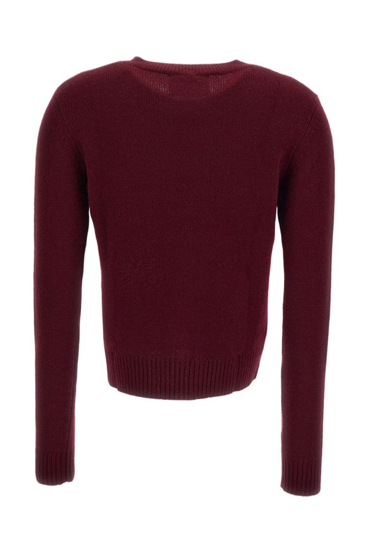 Lisa Yang Red Mable Mid-Weight Cashmere Sweater