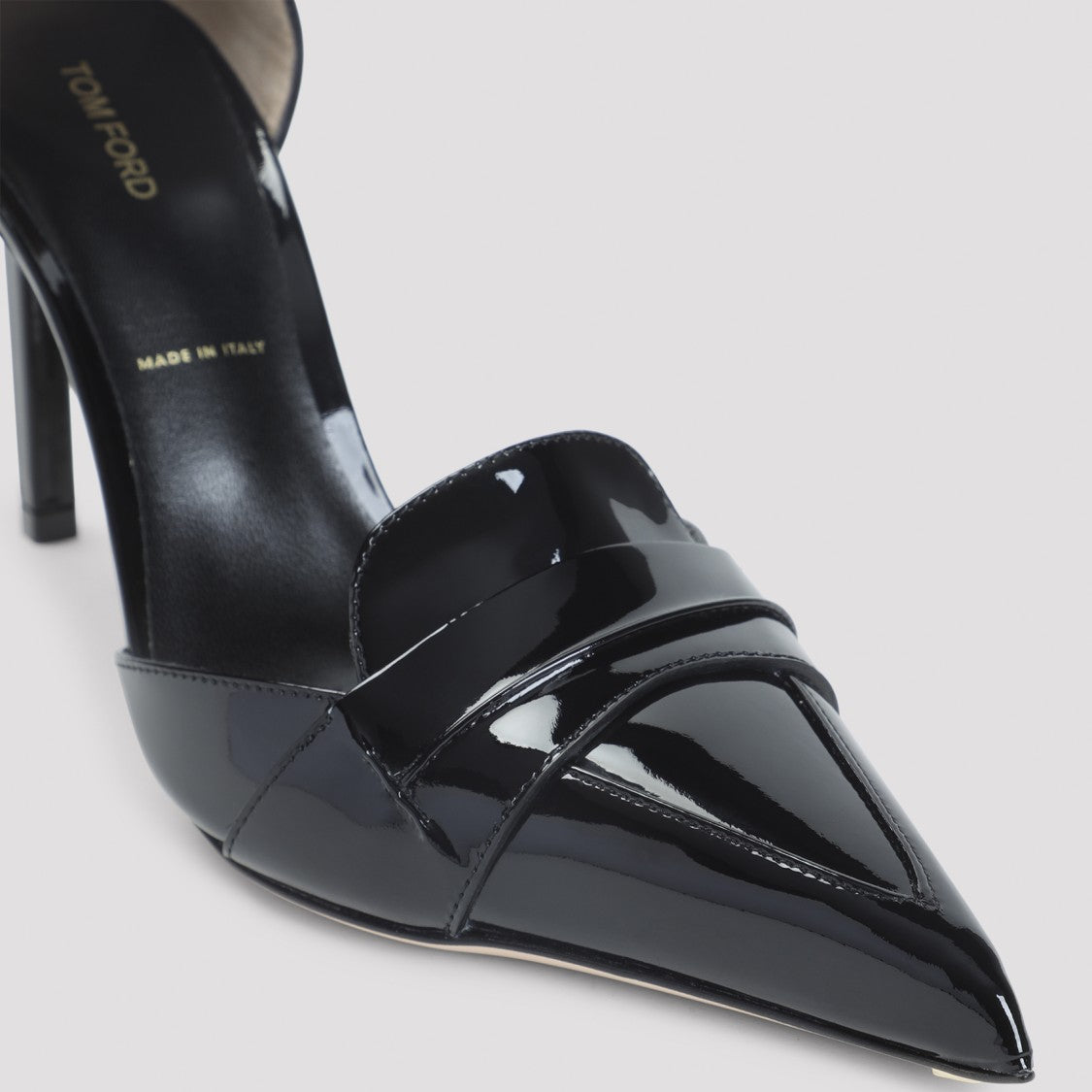 Tom Ford Black Leather Pumps