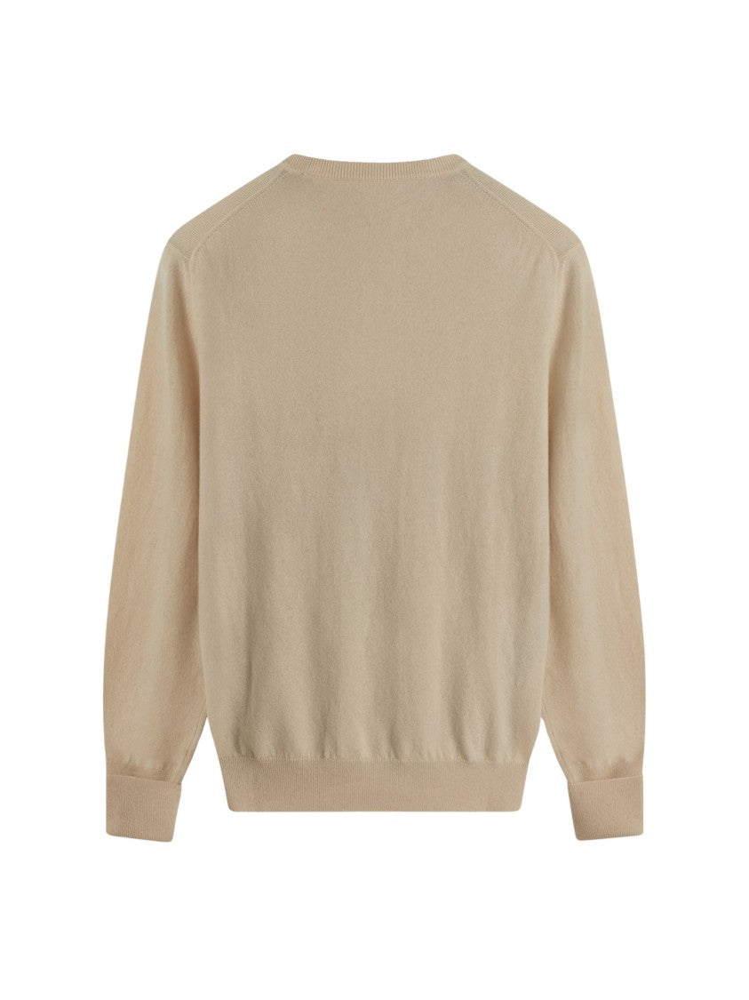 Ballantyne Diamond Intarsia Cashmere Crewneck Sweater