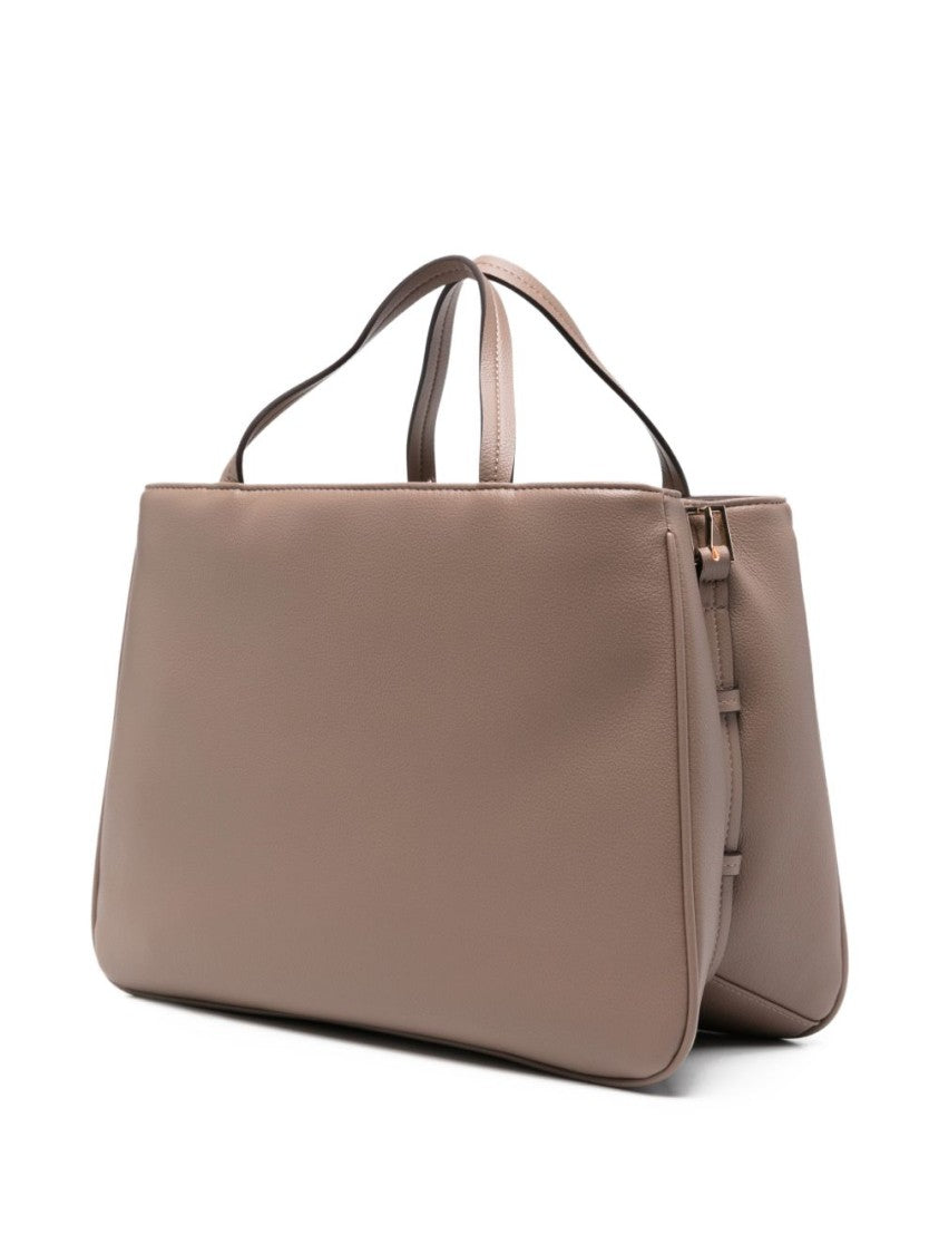 Liu Jo Mocha Brown Smooth Shoulder Bag