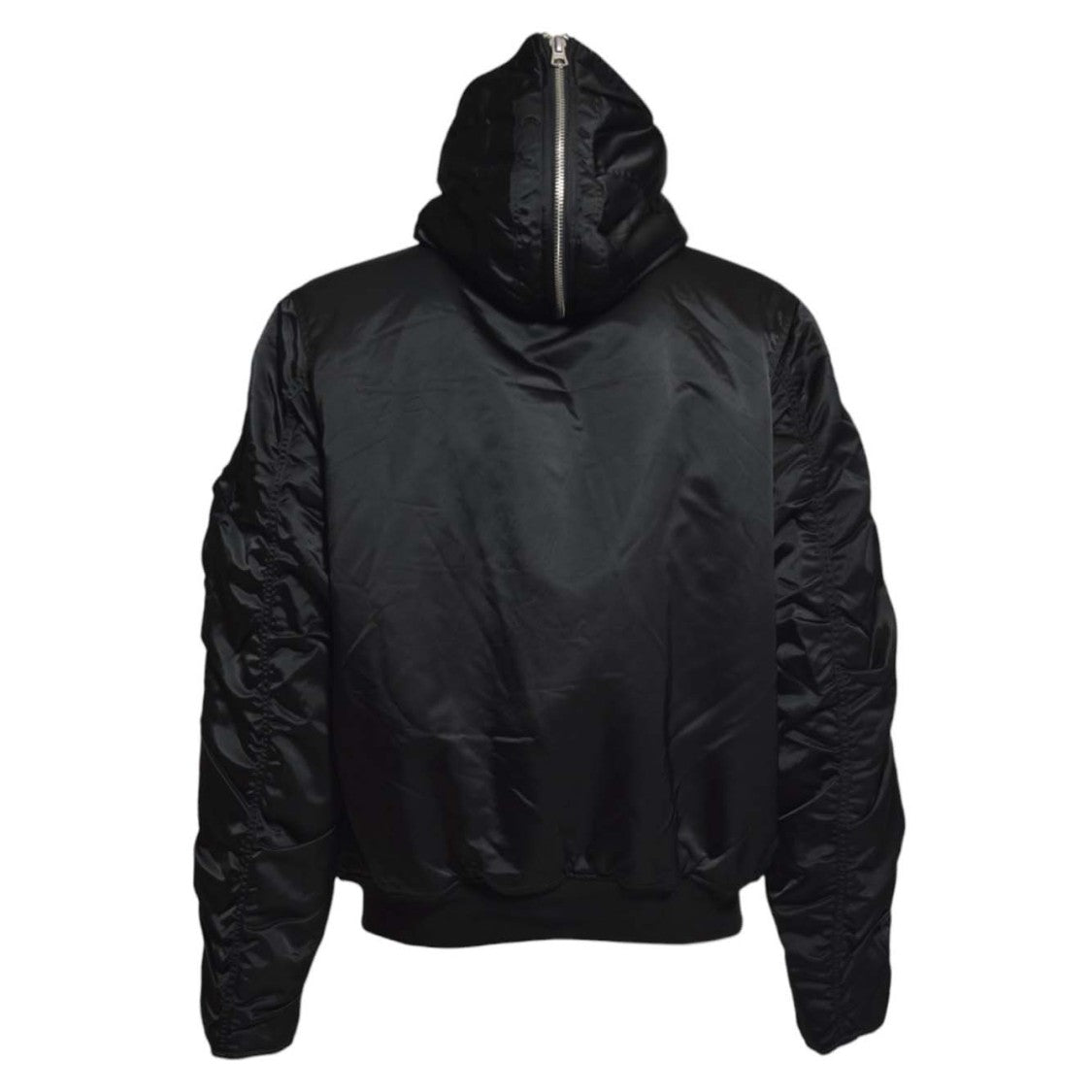 Alpha Industries Padded Bomber Jacket With Detachable Hood