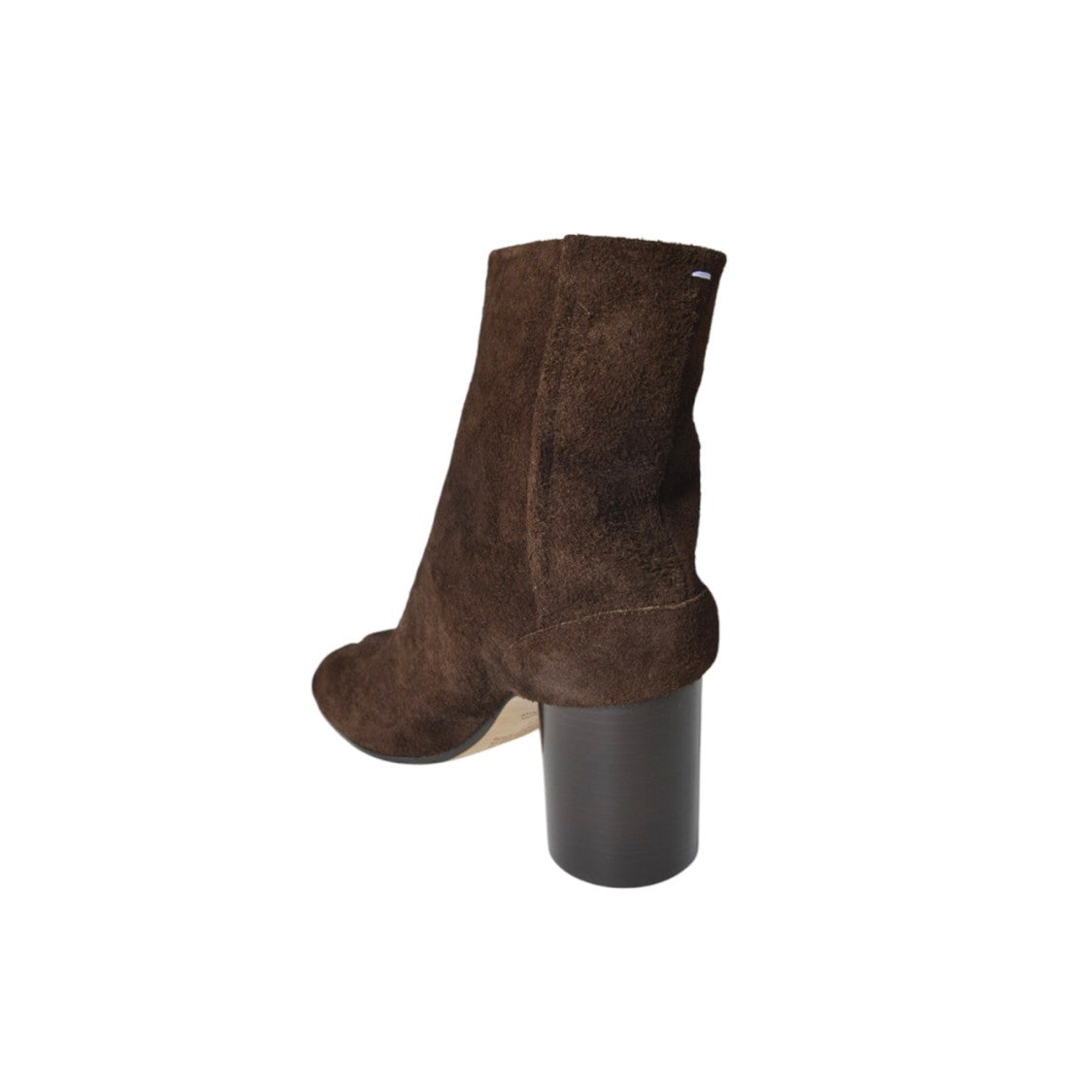 Maison Margiela Brown Suede Tabi Ankle Boots