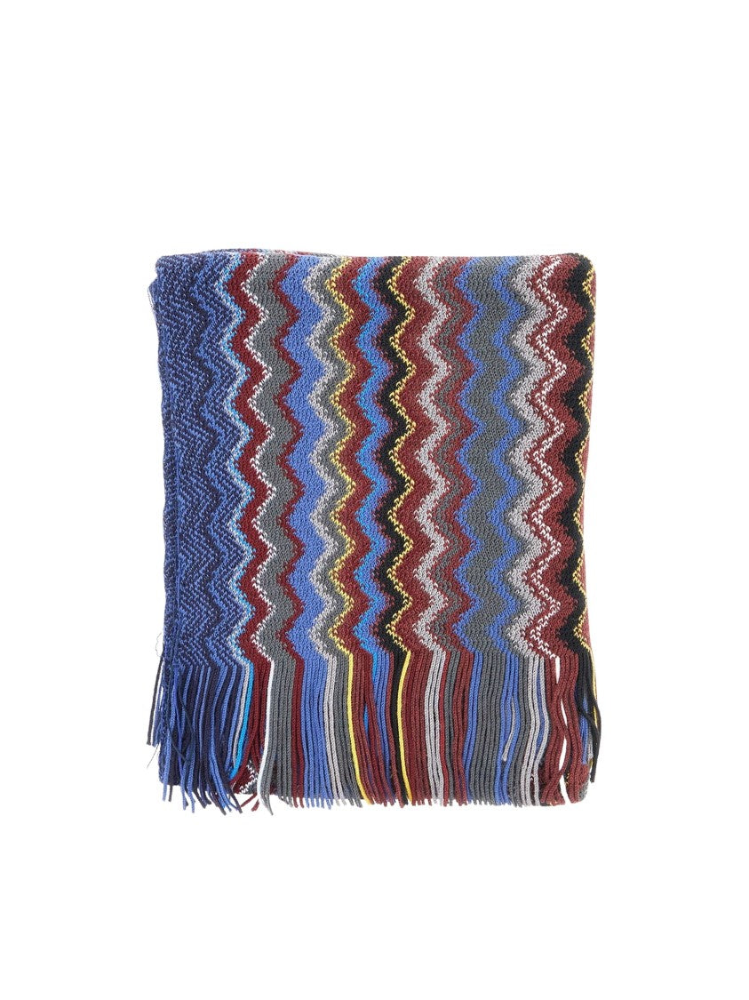 Missoni Chevron Zigzag Fringe Scarf