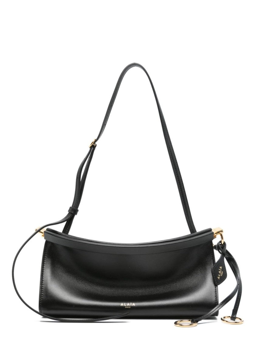 Alaïa Black Gold Accent Rectangular Handbag