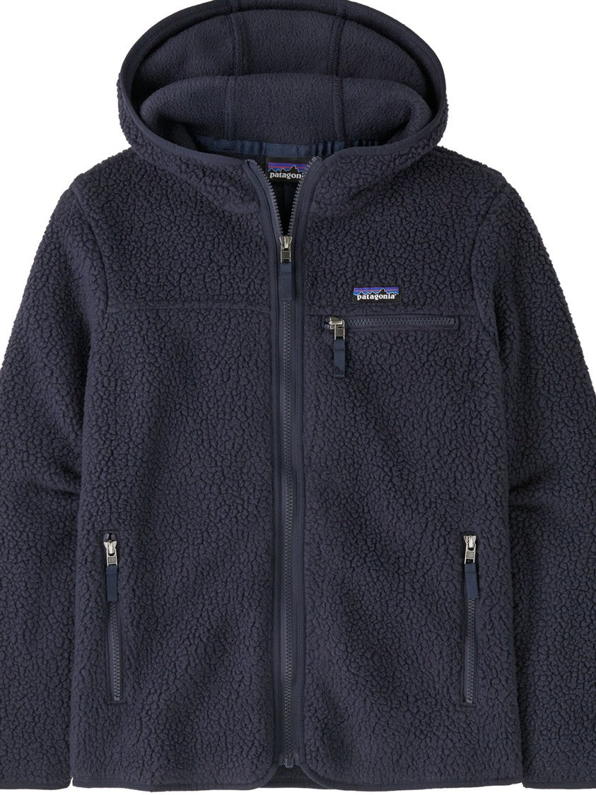 Patagonia Retro Pile Plush Fabric Zippered Hoody